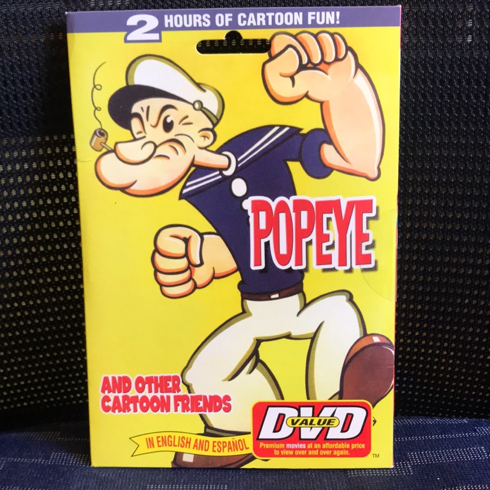 **NEW** Popeye & Other Cartoon Friends~ DVD~ Engl & Span 6 for $25